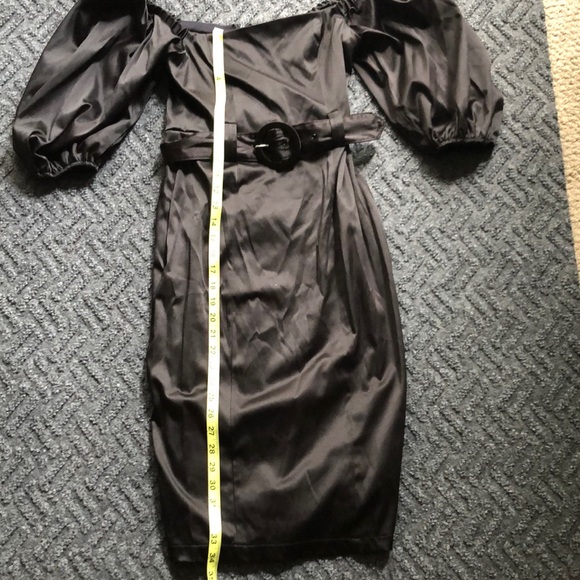 Premier Amour Chic Black Dress - Picture 6 of 11